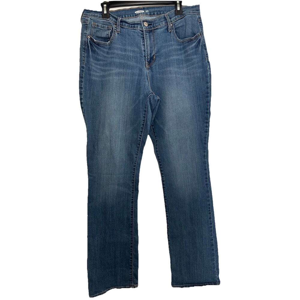 Old Navy Jeans Women’s Size 14 Tall Blue Denim Bootcut Medium Wash
